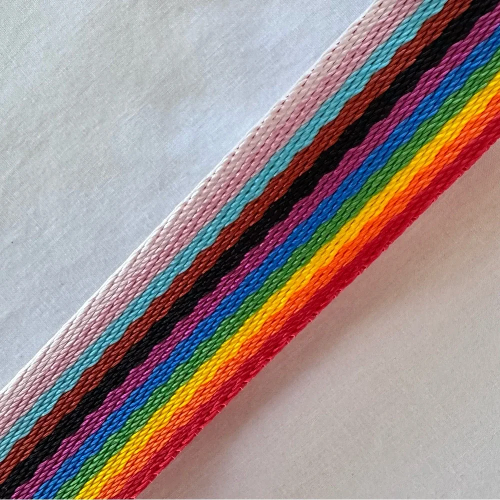 NWT Dog Collar, Rainbow, Pride, Extra Large